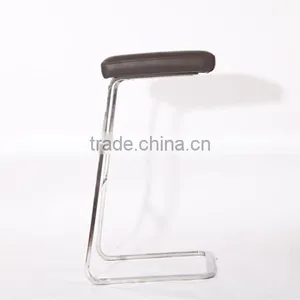 High Polished Stainless Steel Bar Stool Modern Designer Stool Reproduction thumbnail-4