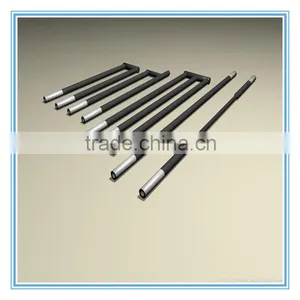 1600C Lab Furnace Used Straight/ U/ W Type Sic Electric Heating Rod thumbnail-1
