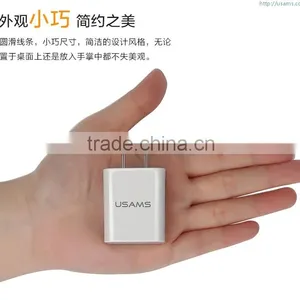 Original USAMS US 5V 1A Mobile Phone Travel Charger Charger With Cable Set thumbnail-2