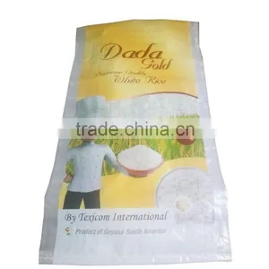 Hand Length Handle Sealing & Handle and PP Plastic Type pp Rice Bag thumbnail-2