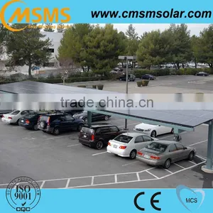 30kw Aluminum Carport Solar Panel Mounting Frames With Structure thumbnail-3