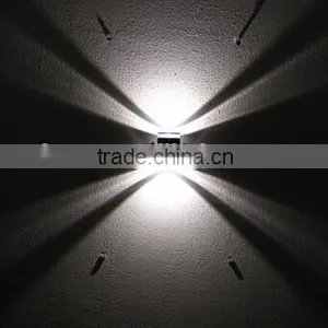 W-013037 2*6W Ip54 Led Wall Light,modern Led Outdoor up and Down Wall Light thumbnail-2