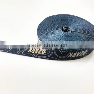 Wholesale Custom Printed Logo Polyester Webbing Strap thumbnail-1