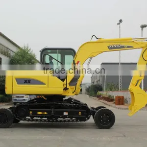 Small Excavator Used Walking Excavator 8ton Wheel Crawler Excavator thumbnail-5
