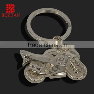 Motorcycle Shape Keychain Blank Keyring Metal Keychain thumbnail-1