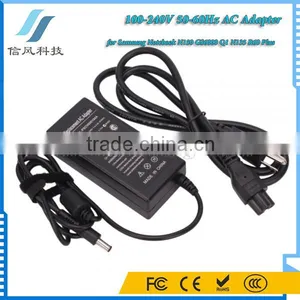 19V 3.15A 60W AC Laptop Adapter for Samsung N150 Charger Black thumbnail-1