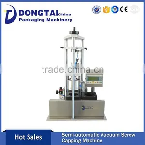 China Jinan Dongtai Manual Vacuum Screw Capping Machine thumbnail-1