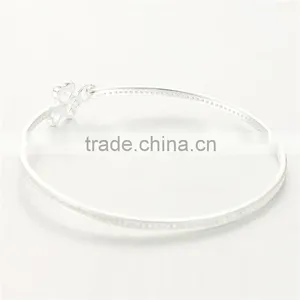 Womens 925 Solid Sterling Silver Brand Bangles Latest Design thumbnail-2