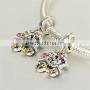 S925 New Arrival Bike Design Fashion Bracelet 2016 thumbnail-4