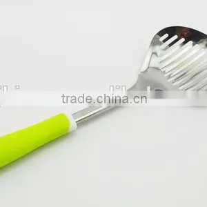 Cooking Gadget Stainless Steel Strainer With Soft Plastic Handle thumbnail-2