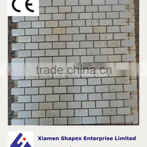 Bangladesh White Marble Mosaic Tile With Good Price thumbnail-3