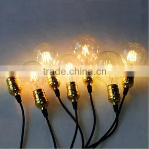 Vintage Warm White LED Filament Bulb A19 A60 2w AC85-265V Decorative Dimmable Light Bulb thumbnail-5