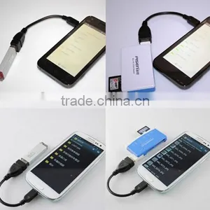 Micro USB 2.0 A Female to B Male Converter OTG Adapter Cable / OTg Data Transfer / OTG Data Cable thumbnail-6