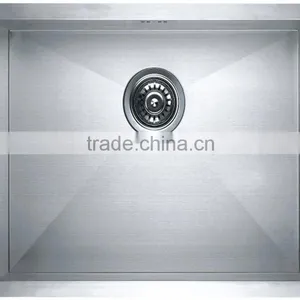Stainless Steel Commerical Hand Made Kitchen Sink GR-1920 thumbnail-4