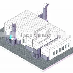 JF Car Repairing Equipment Bakery Ovens for Sale Painting Line thumbnail-4