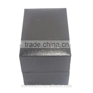 Fashion Watches Black Leather Case for Mens Watch High Class Good Quality Case Gift Case thumbnail-2