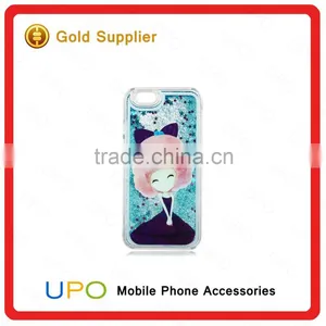 [UPO] 3D Liquid Star Sand TPU Case Glitter Quicksand Crystal Clear Mobile Phone Case For IPhone 6 Covers thumbnail-1