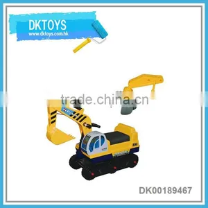 Cool Design Funny Slide Ride on Car Excavator Type thumbnail-1