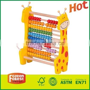 Kids Wood Abacus W/color Beads EN71/ASTM CE thumbnail-1