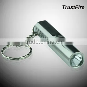 Trustfire MINI-03 Led Stainless Steel Flashlight Mini Keychain Flashlight 200LM With 1*10440 Battery thumbnail-1