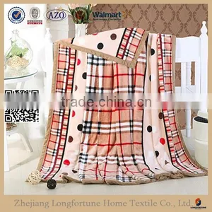 Manufactory Walmart China Home Textile Stock Machine Knit Baby Blanket thumbnail-3