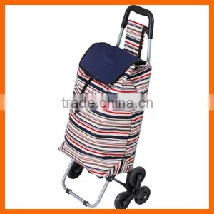 Promotional Fold up Shopping Cart With 3 Wheels thumbnail-1