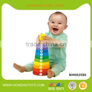 Plastic Educational Toy Baby Toy Stacking Cup thumbnail-1