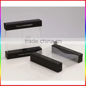 Perfume Clear PVC Packaging With Hard Paper Top and Base thumbnail-1