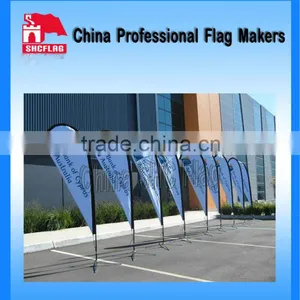 Teardrop Signs Beach Flagpoles Feather Flag Flag Pole Teardrop Banner thumbnail-1