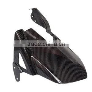 Prepreg Carbon Fiber Motorcycle Parts Rear Hugger CS004(Autoclave Process) thumbnail-1