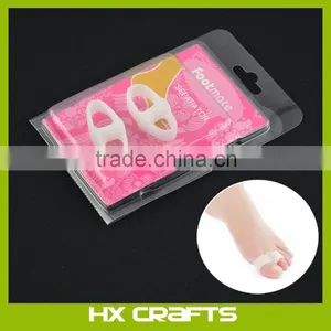 Silicone Gel Toe Separators Straightener Bunion Protector Corrector for Improving Foot Strength and Balance thumbnail-1