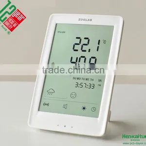 Desktop Wall Mount Indoor IP50 Digital Temperature and Humidity Meter Thermometer Hygrometer Thermohygrometer thumbnail-1