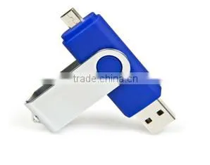 Wholesale Swivel Otg High Speed USB 3.0 Flash Drive, Android Smartphone Usb Flash Drive thumbnail-1