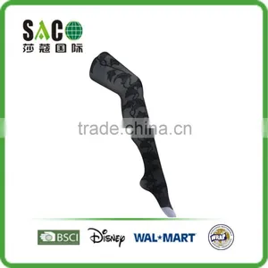 Fashion Big Flower Jacquard Lady's Tights thumbnail-4