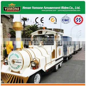 Popular 2016 Hot Sell With Best Price Fairground Amusement Rides Trackless Train for Sale thumbnail-2