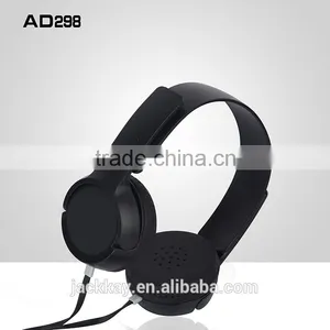 New Model AD298 Hot Market Cable Wired Headphone Headset for PC thumbnail-1