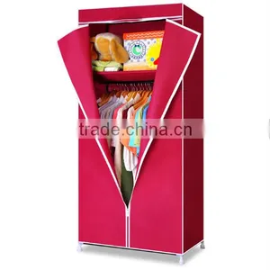 Mini Wardrobe Fitted Wardrobe Small Wardrobe Manufacturing Ideas (FH-CM0508) thumbnail-4
