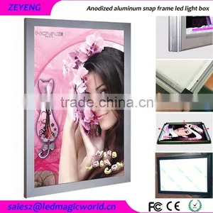 Hanging Advertising Snap Frame Poster LED Picture Board thumbnail-1
