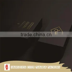 1mm Thickness Commecial Business Cards With Gold Foil Stamping Logo and Color Edge thumbnail-1