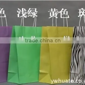 2016 Customized Printed High Quality Handle Foldable Clothing Shopping Paper Bag thumbnail-6