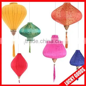 Vietnamese Hoi an Silk Lantern thumbnail-1