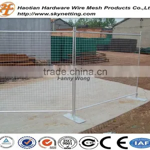 Hot Dipped Galvanized Welded Wire Mesh Australia Temporary Fence Panel Construction Site Fence School Fence With Pipe Frame thumbnail-3