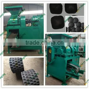 Double Roller Charcoal Powder Briquette Making Machine thumbnail-2