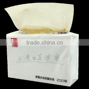 Natural Paper Towels, Unbleached, No-dioxin, Low-carbon, Eco-friendly,wheat Straw, Soft and Safe, For Hotel & Restaurant thumbnail-1
