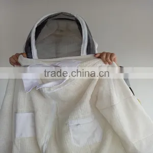 2017 Cotton Fancing Veil Bee Suits Honey Protection Jumpsuit ClothingsHigh Quality Ultra Breeze Ventilated Beekeeping Suits thumbnail-5