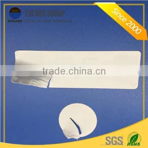 Customized Anti-theft Paper Disposable RFID Sticker thumbnail-1