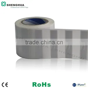 9654 Alien H3 Paper RFID Tag Blank White Printable UHF RFID Stickers ISO 18000-6C EPC GEN 2 thumbnail-2