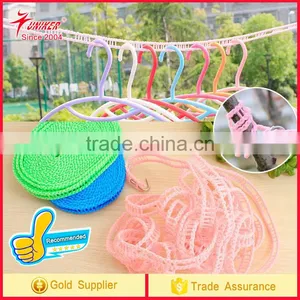 Clotheslines 5m Portable Windproof Clothesline for Outdoor Indoor Home Travel Drying thumbnail-1