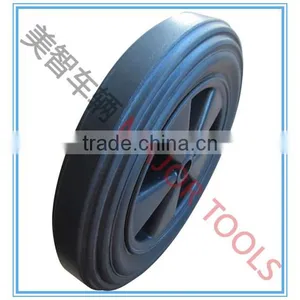 15x3 Solid Rubber Tire With 30mm Big Bearing Hole thumbnail-1