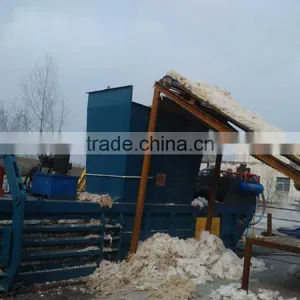 Mineral Wool Baler/ Mineral Cotten Baling Press Machine thumbnail-3